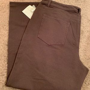 Never Worn Brown Bootcut Jeans